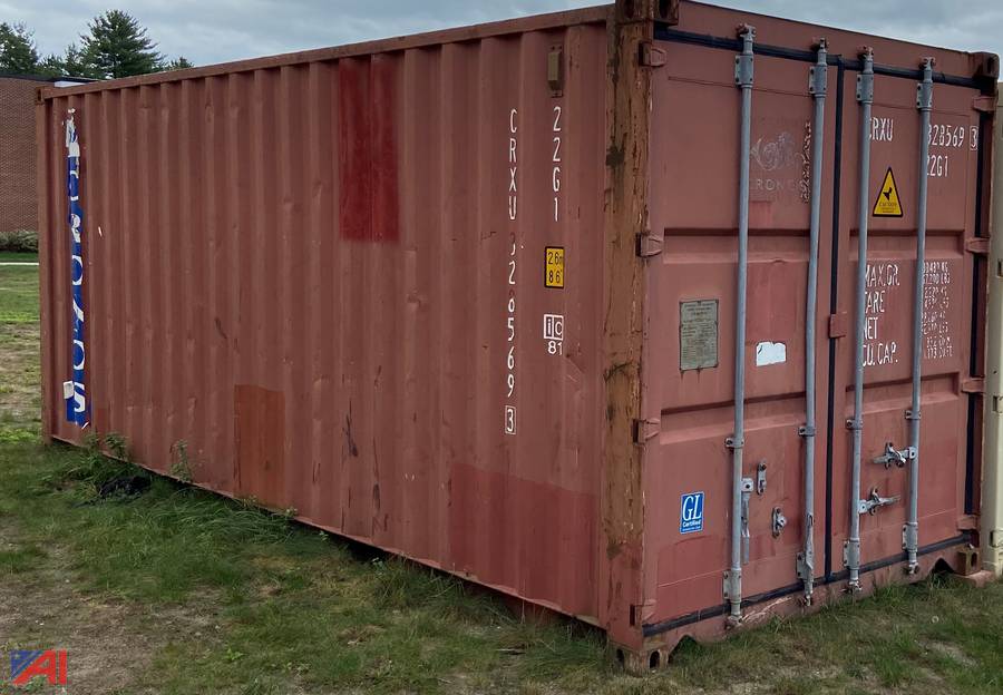 Auctions International Auction South Glens Falls CSDNY 30277 ITEM Shipping/Storage Container